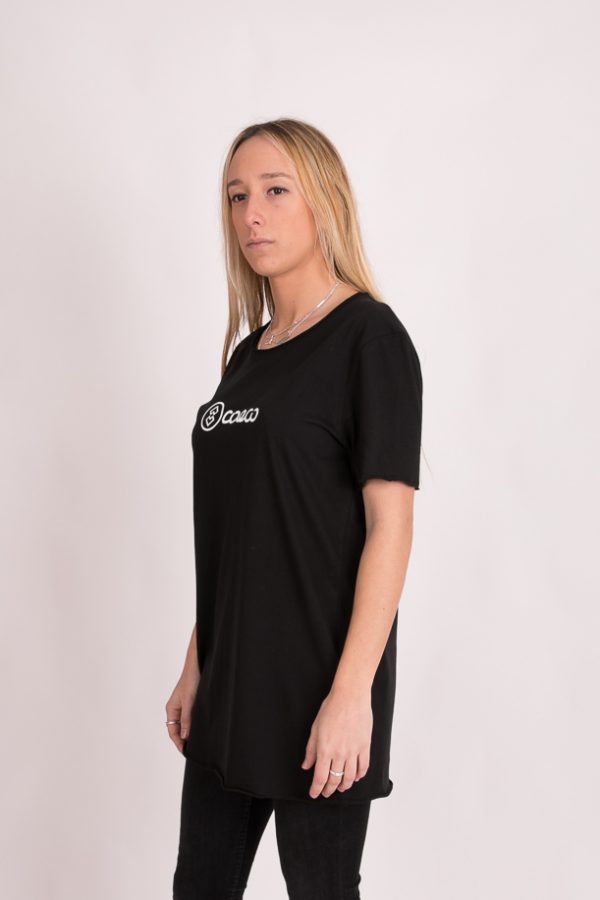 Camiseta simple black long
